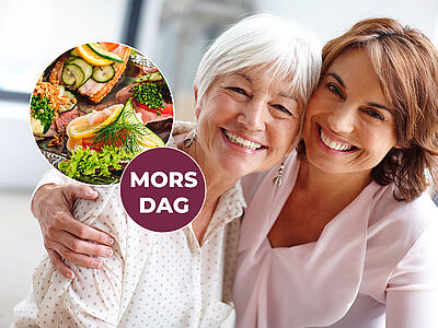Morsdag frokost smørrebrødsbuffet på Hotel Hjallerup Kro